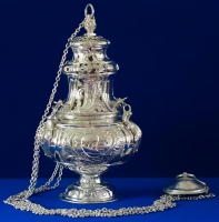 Silver plated Baroque Thurible